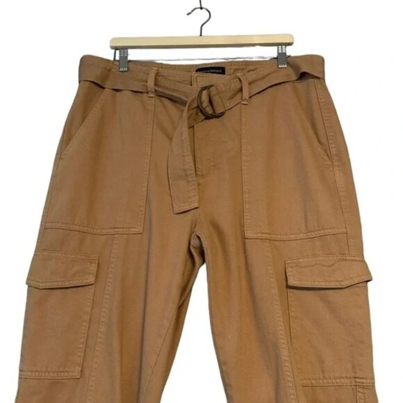 Banana Republic Factory | High Rise Tapered Utility Pants in Iced Latte Size 14 - Picture 4 of 4